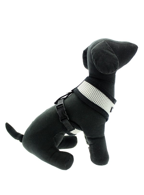 Steel Grey Soft Mesh Hundsele