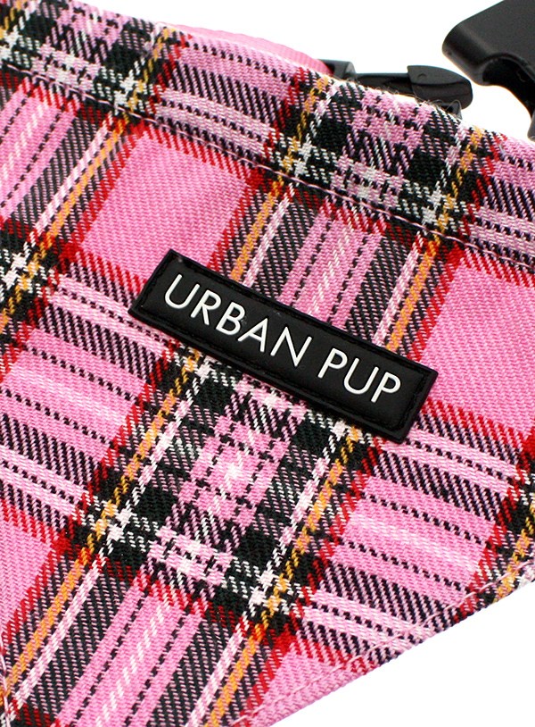 Pink Tartan Bandana