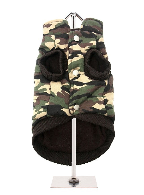 Forest Camouflage Bodywarmer - Hundjacka