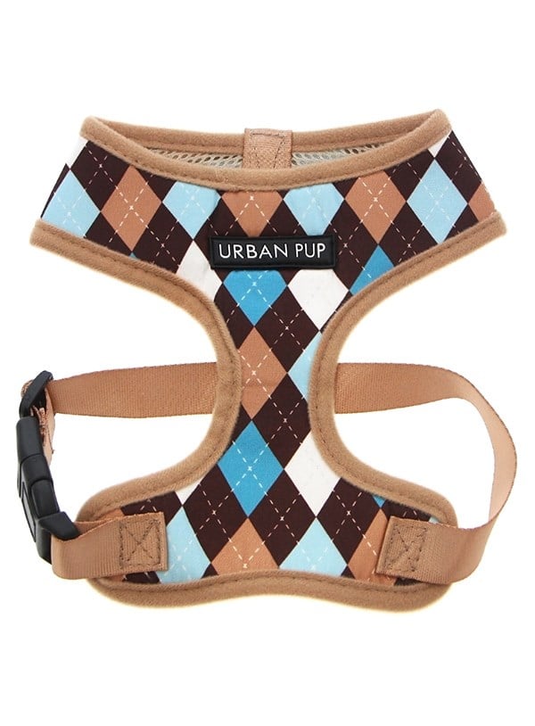 Brown & Blue Argyle - Hundsele