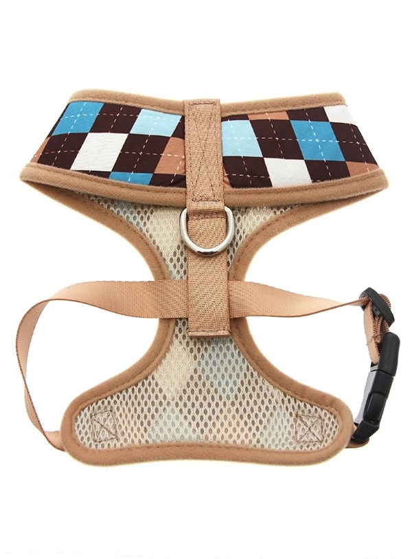 Brown & Blue Argyle - Hundsele