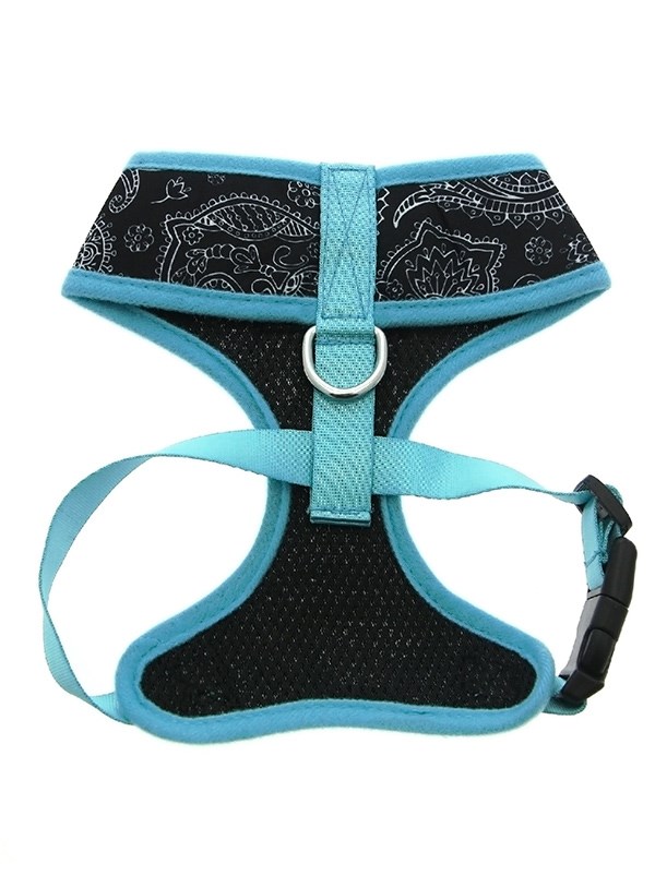 Black & Blue Paisley Hundsele