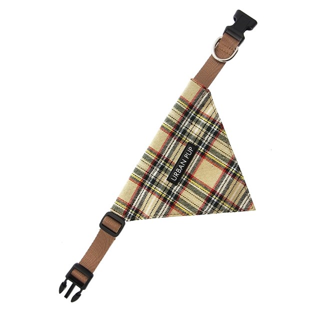 Brown Tartan Bandana