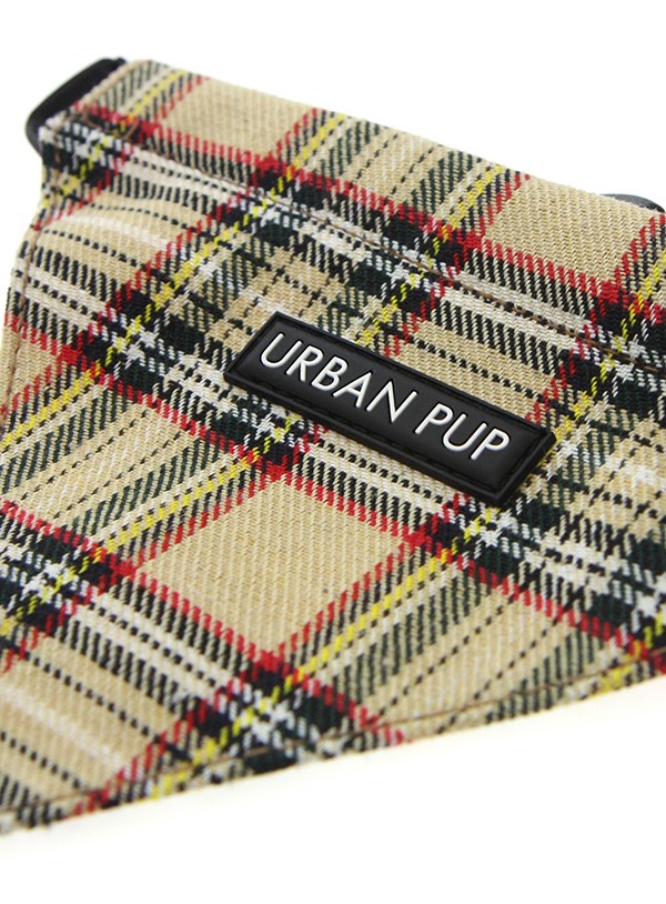 Brown Tartan Bandana