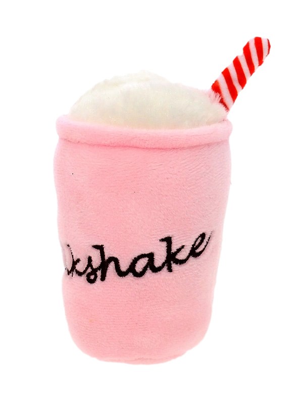Milkshake Plush & Squeaky Hundleksak