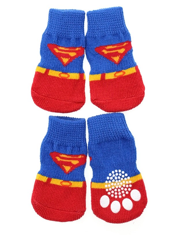 Superdog - Hundstrumpor Med Antiglid