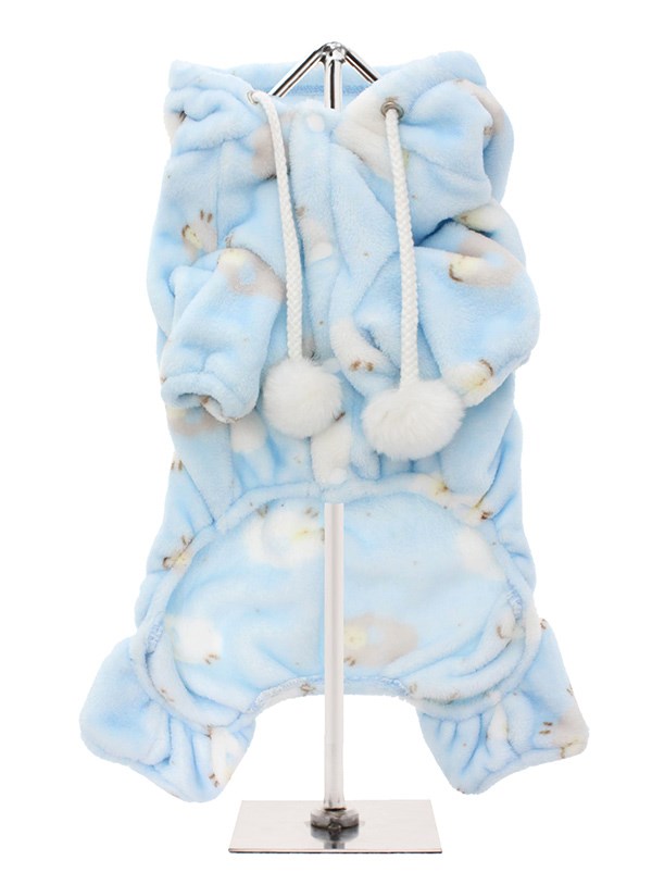 Baby Blue Counting Sheep Onesie