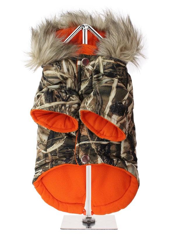 Wetlands Camouflage Fish Tail Parka - HUNDJACKA