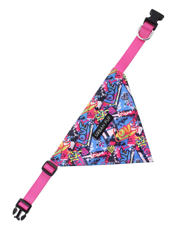 Pink Graffiti Bandana