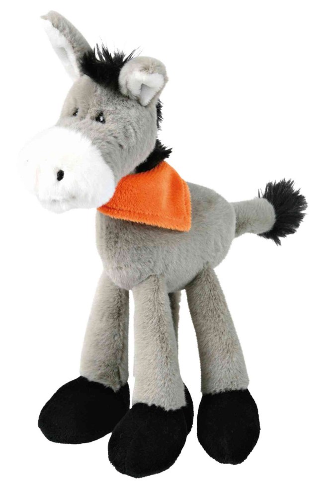 Åsna 24 cm - Mjuk hundleksak med pip