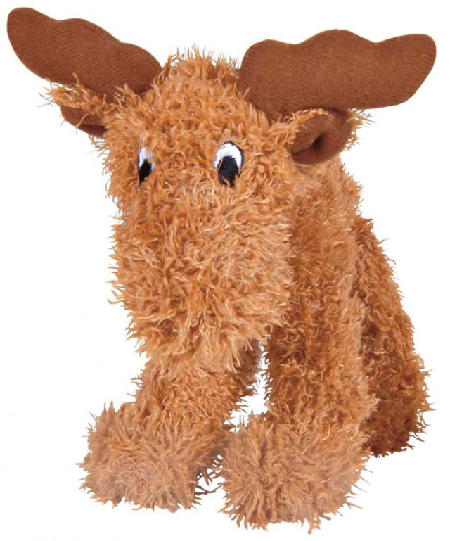 Älg 15 cm - Mjuk hundleksak med pip