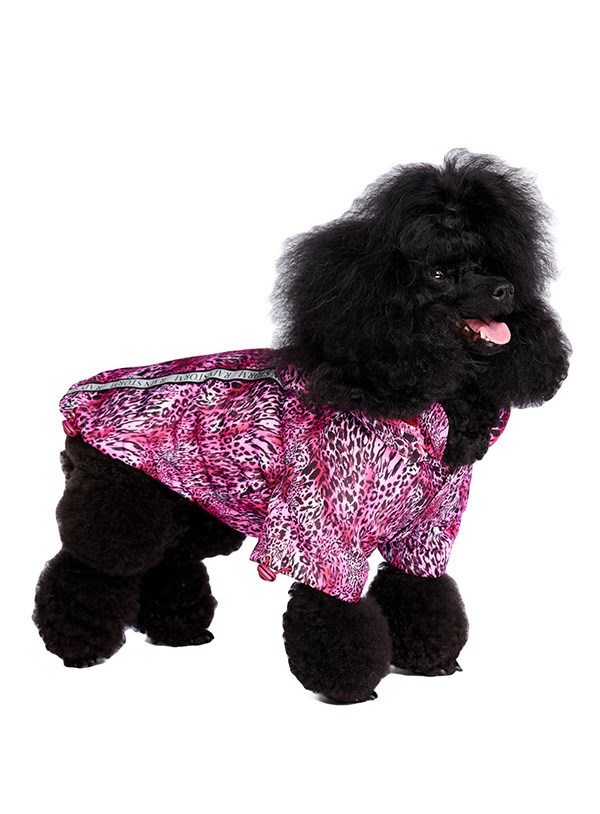 Pink Leopard Print Rainstorm Regntäcke