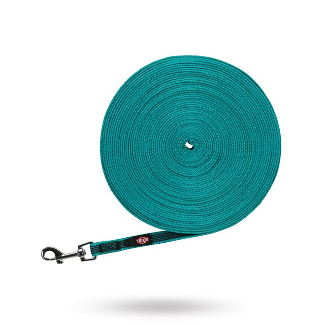Spårlina/Löplina med Anti-glid 15m/15mm - Turkos