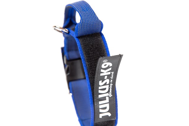 Julius K9 SuperGrip Halsband Blå