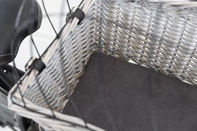 Cykelkorg upp till 8 kg Grå Pil - För Pakethållare