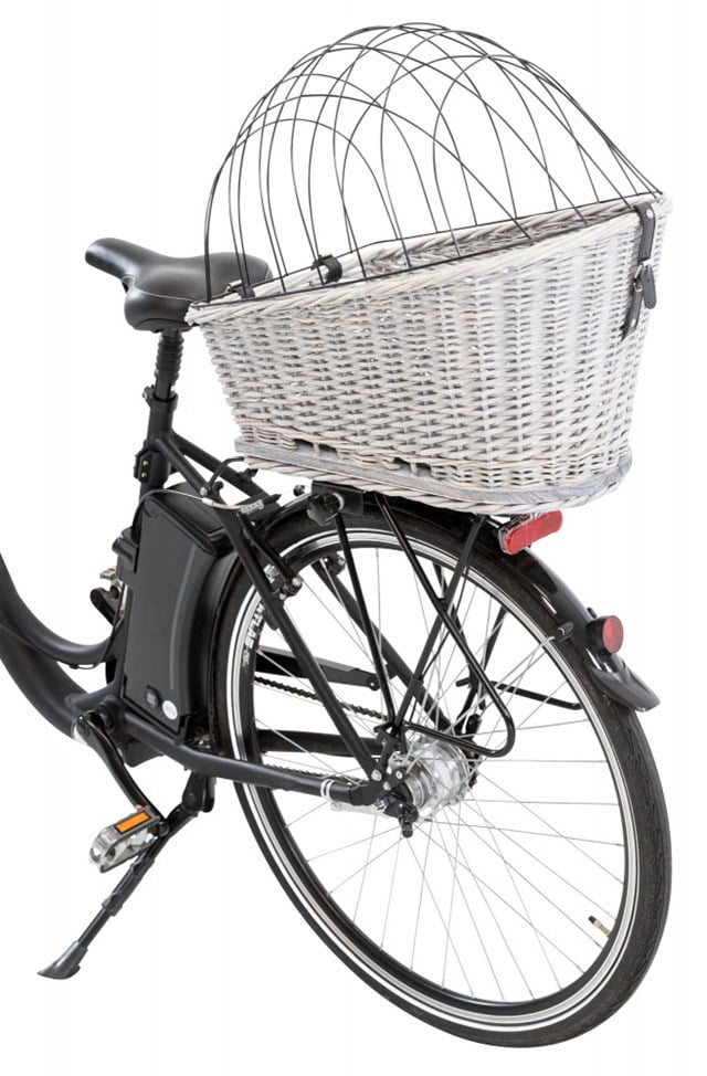 Cykelkorg upp till 8 kg Grå Pil - För Pakethållare