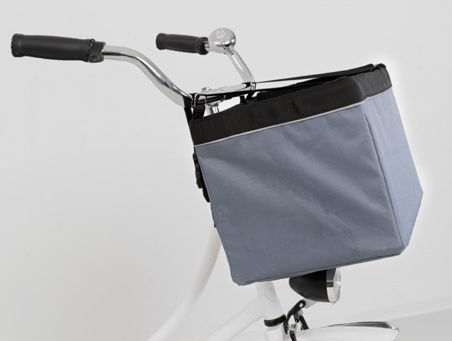 Cykelkorg Front Upp Till 6 kg - Grå