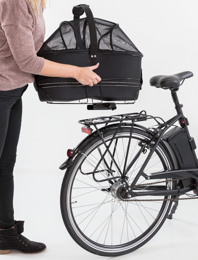 Cykelkorg Upp till 8 kg - För Breda Pakethållare