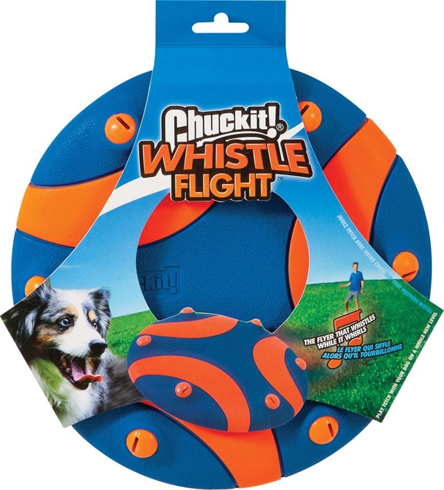 Whistle Flight Visslande Frisbee Orange/Blå
