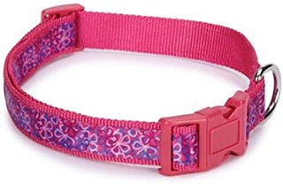 Carolina Hundhalsband - Rosa