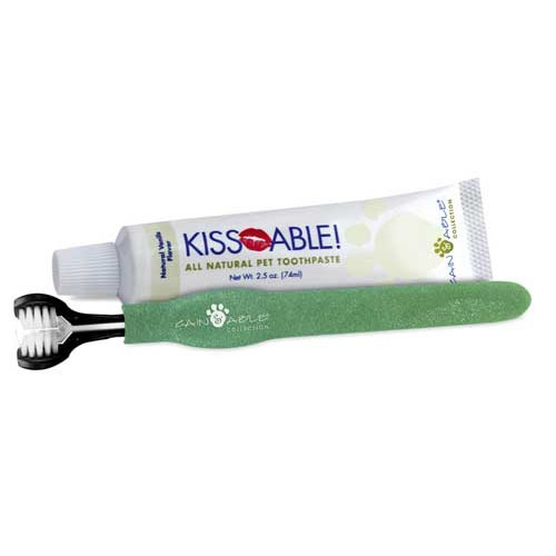 KissAble Toothbrush & Toothpaste Combo - Hund Spa Hygiene