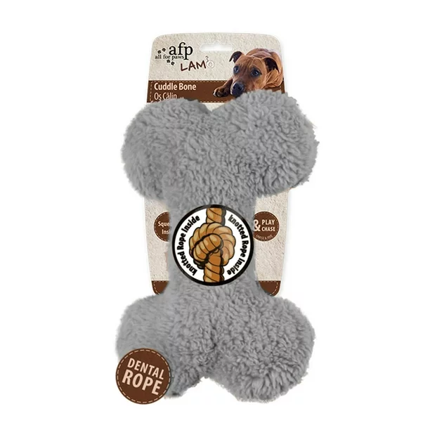 Cuddle Bone - Mjuk hundleksak med pip