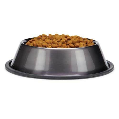 Dura-Gloss Metallic Stainless Steel Bowl - Grå - S - Mat / Godis