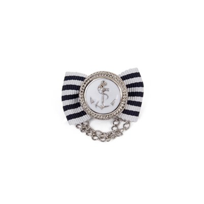 Marine Anchor Hair Pin - rosa