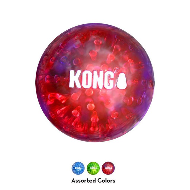 Kong Squeezz Geodz Ball - Large - 2-pack