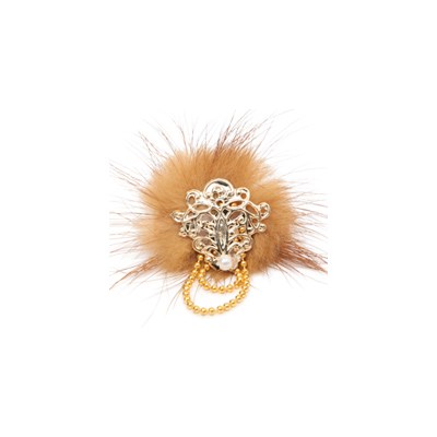 Peacock Feathers Hair Pin