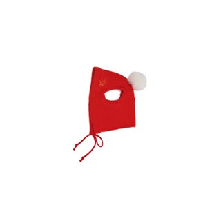 Pom Pom Beanie Red