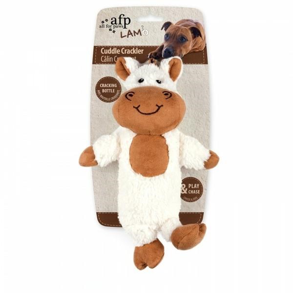 Cuddle Crackler - Mjuk hundleksak med prasslig insida