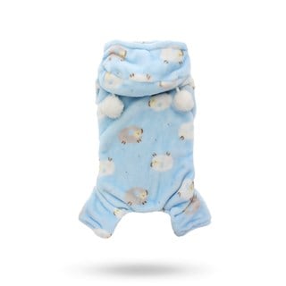 Baby Blue Counting Sheep Onesie