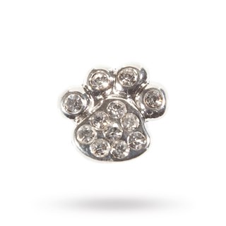 Rhinestone Charm Paw