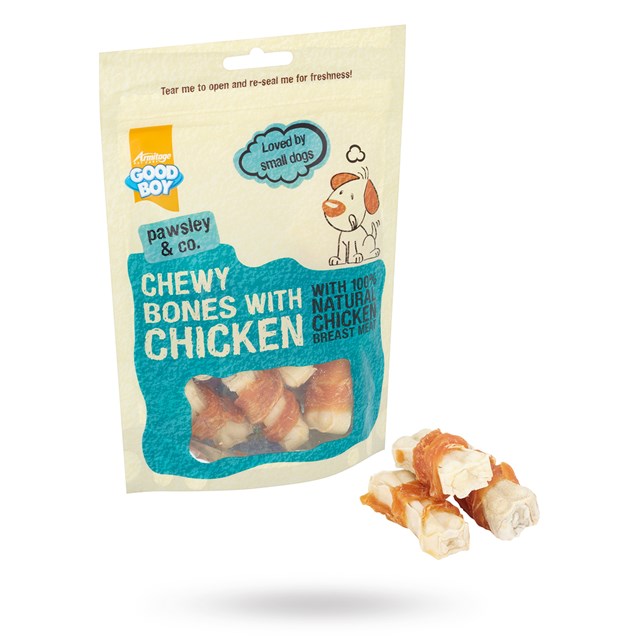 Chewy Bones with Chicken 80g