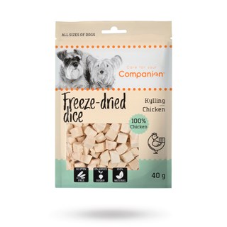 Companion Freeze-dried Dice Kyckling 40g