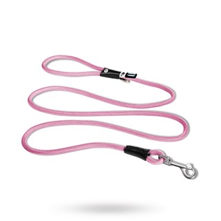 Curli Stretch Comfort Line Elastiskt Hundkoppel - Rosa