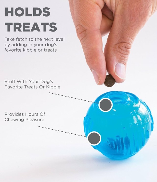 Petstages Orka Tennis Ball - extra slitstark