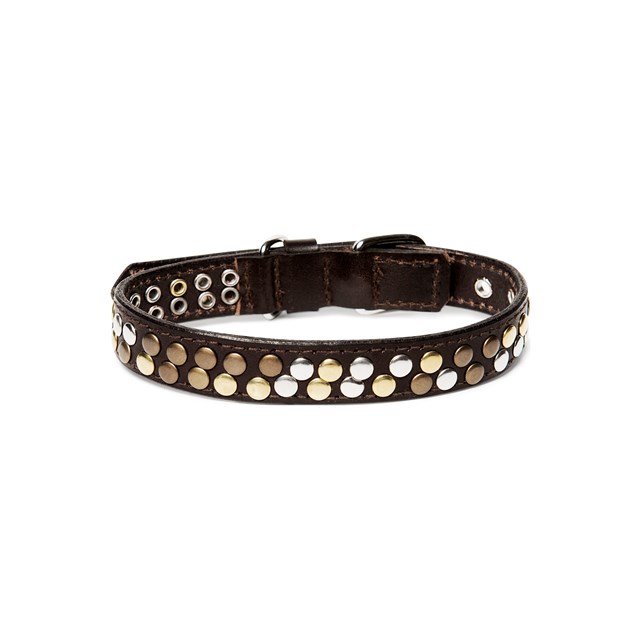 COOLSTUFF Brown - Läder Hundhalsband