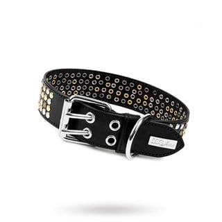 Coolstuff Black - Läder Hundhalsband