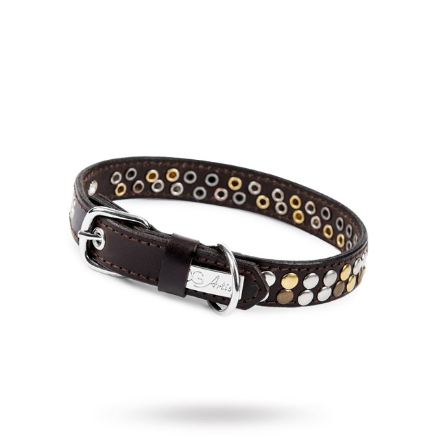 COOLSTUFF Brown - Läder Hundhalsband