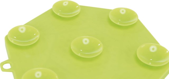 Lick'n'Snack Slickplatta med sugkopp - Grön