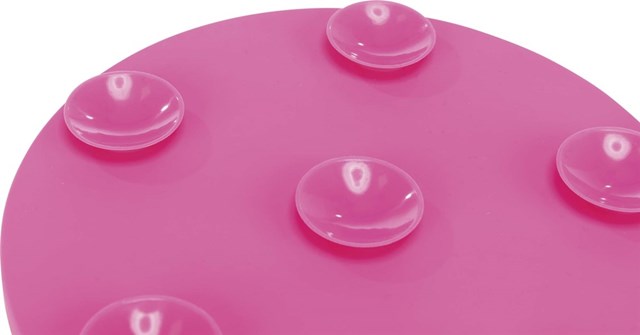 Lick'n'Snack Slickplatta med sugkopp - Rosa