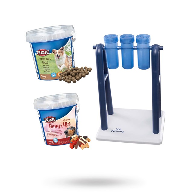 Turn Around nivå 2 - aktiveringsleksak med 1 kg hundgodis