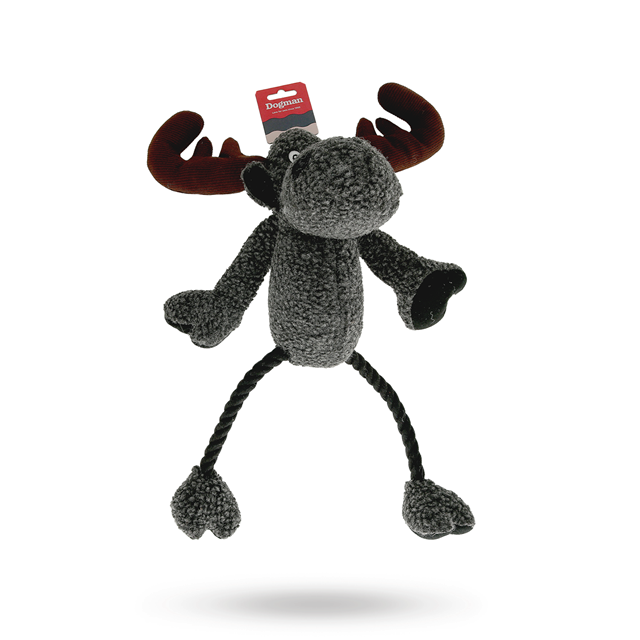 Dogman Älg Med Pip Grå 50 cm