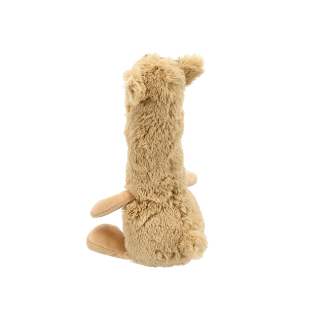 Dogman CozyAlpaca Beige 35 cm - Mjuk hundleksak med pip