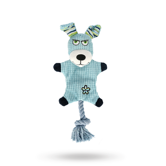 Dogman Dogge Prassel Blå - Hundleksak med pip