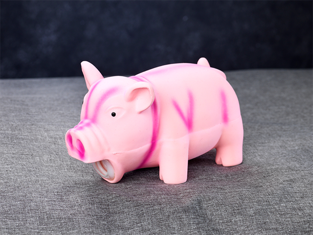 Dogman Leksak Gris Rosa