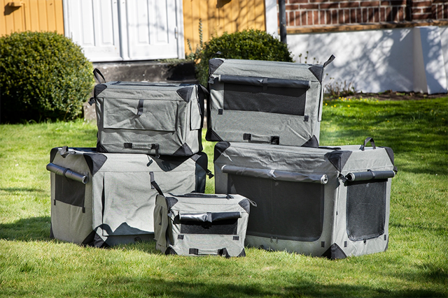 Dogman Milou Canvasbur - Grå