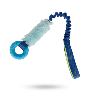 Dogman Valpleksak Med Ring - Blå/lime